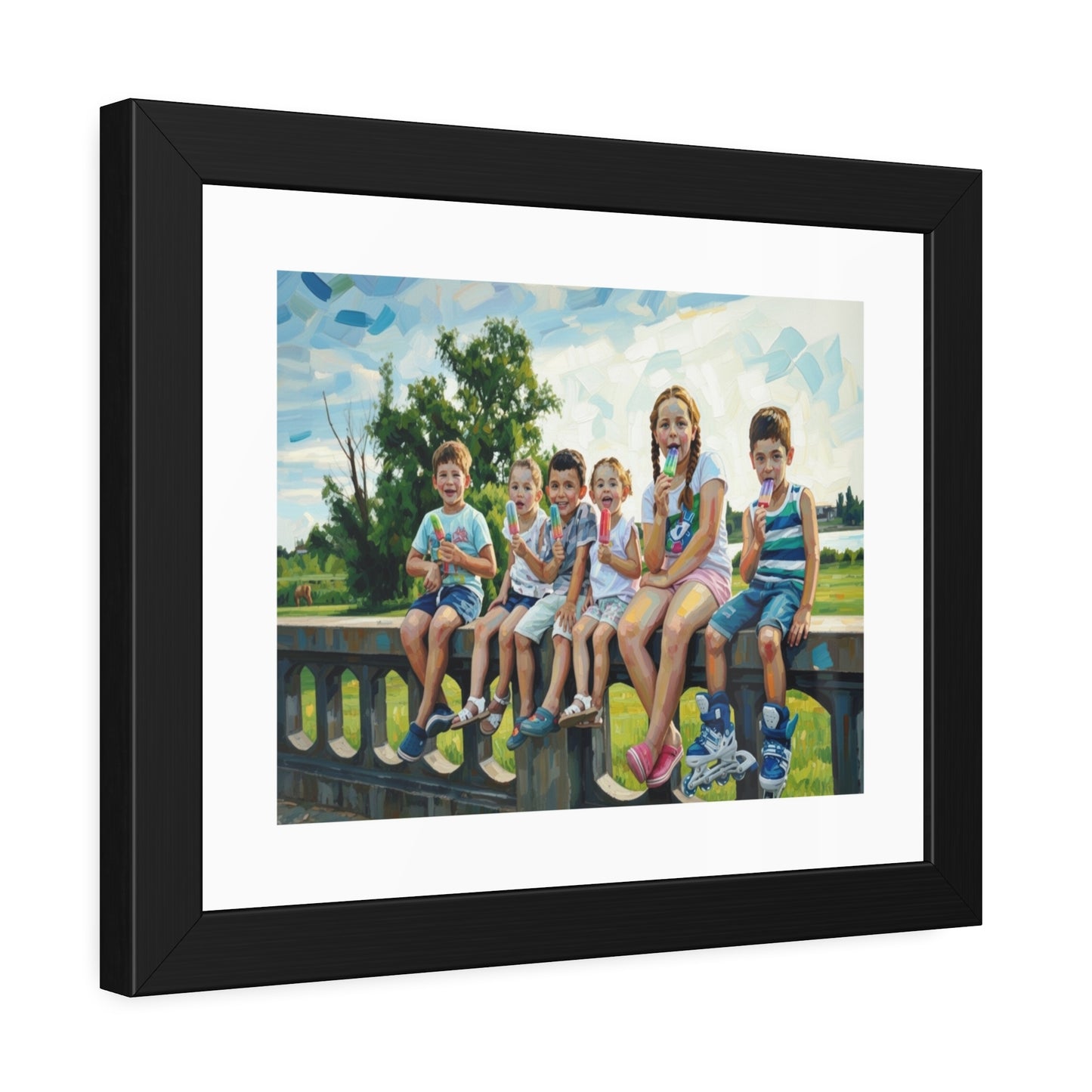 Framed Poster - Custom Family Portrait Art Print