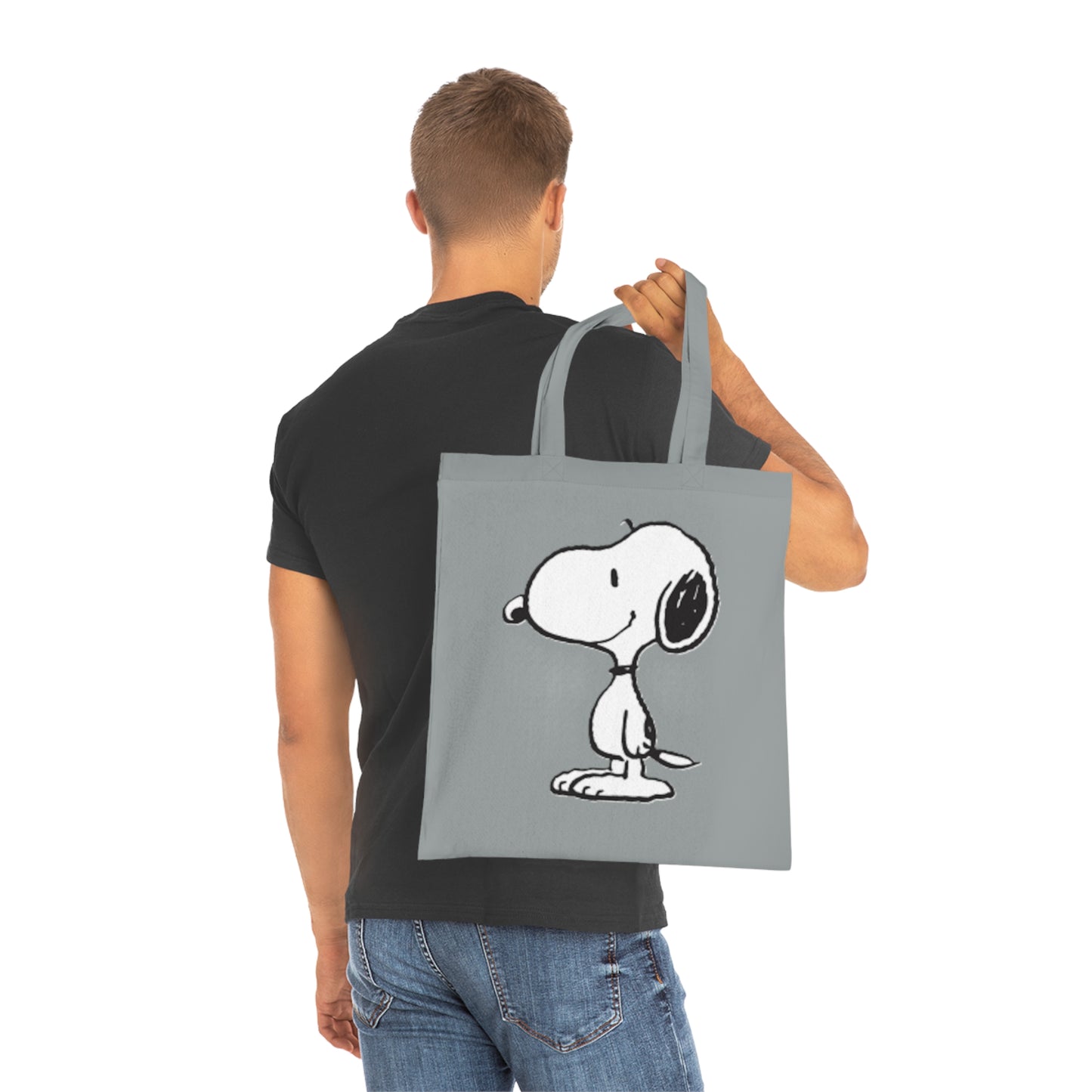 Classic Snoopy Cotton Tote Bag – Retro Peanuts Character Tote