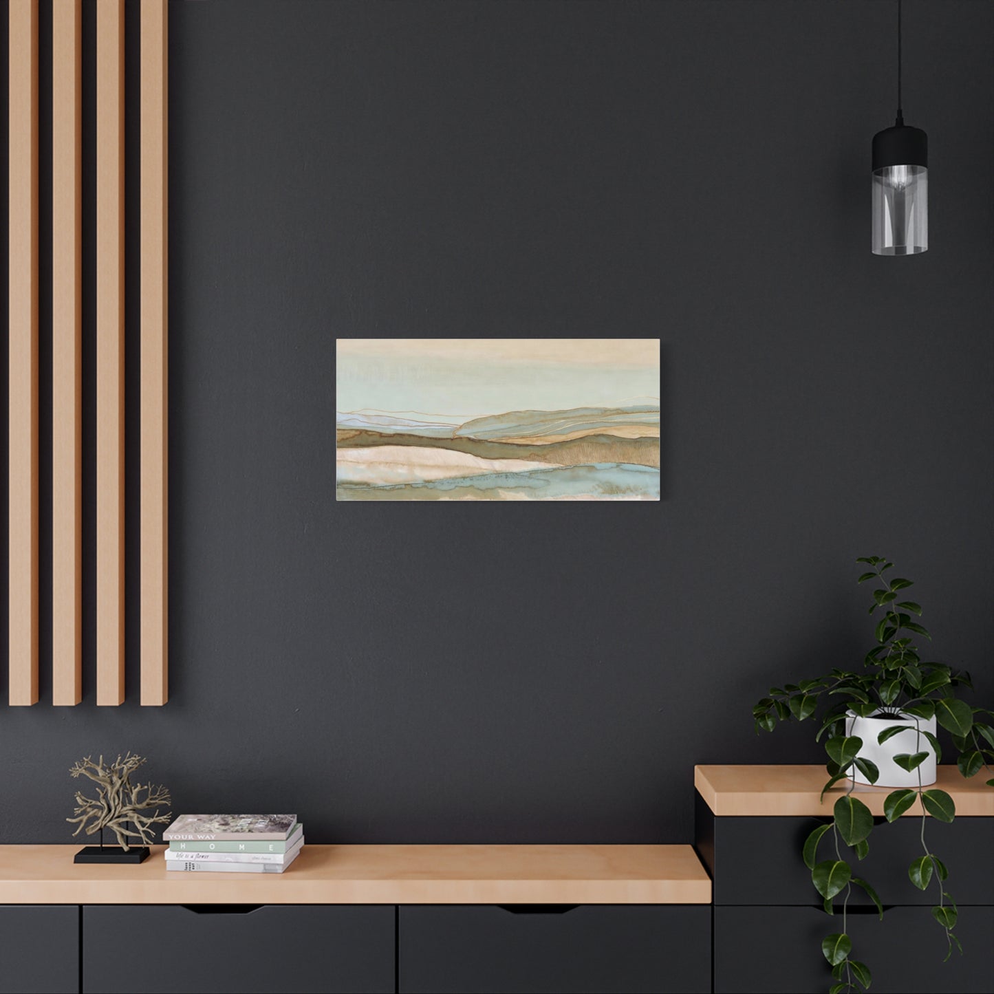 Coastal Abstract Canvas