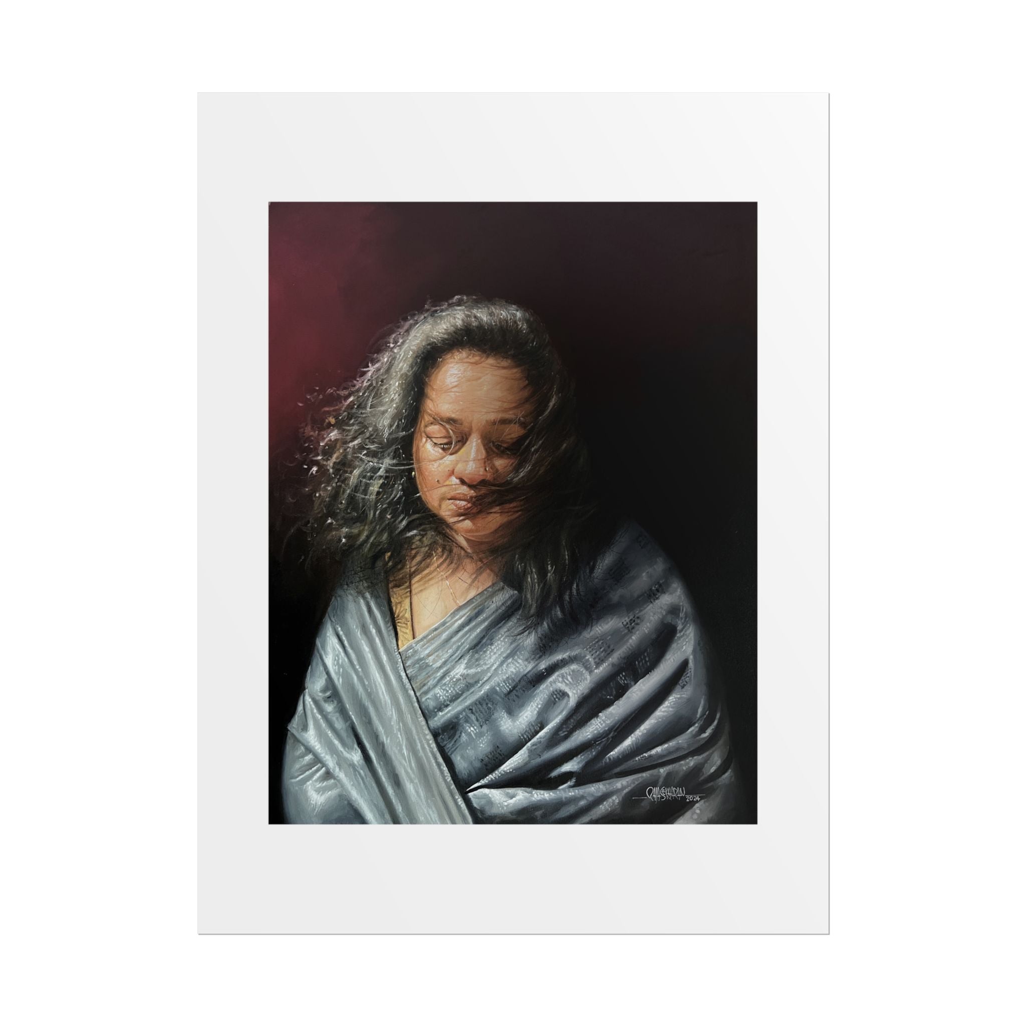 Tempest by Rajasekharan Wall Art Print