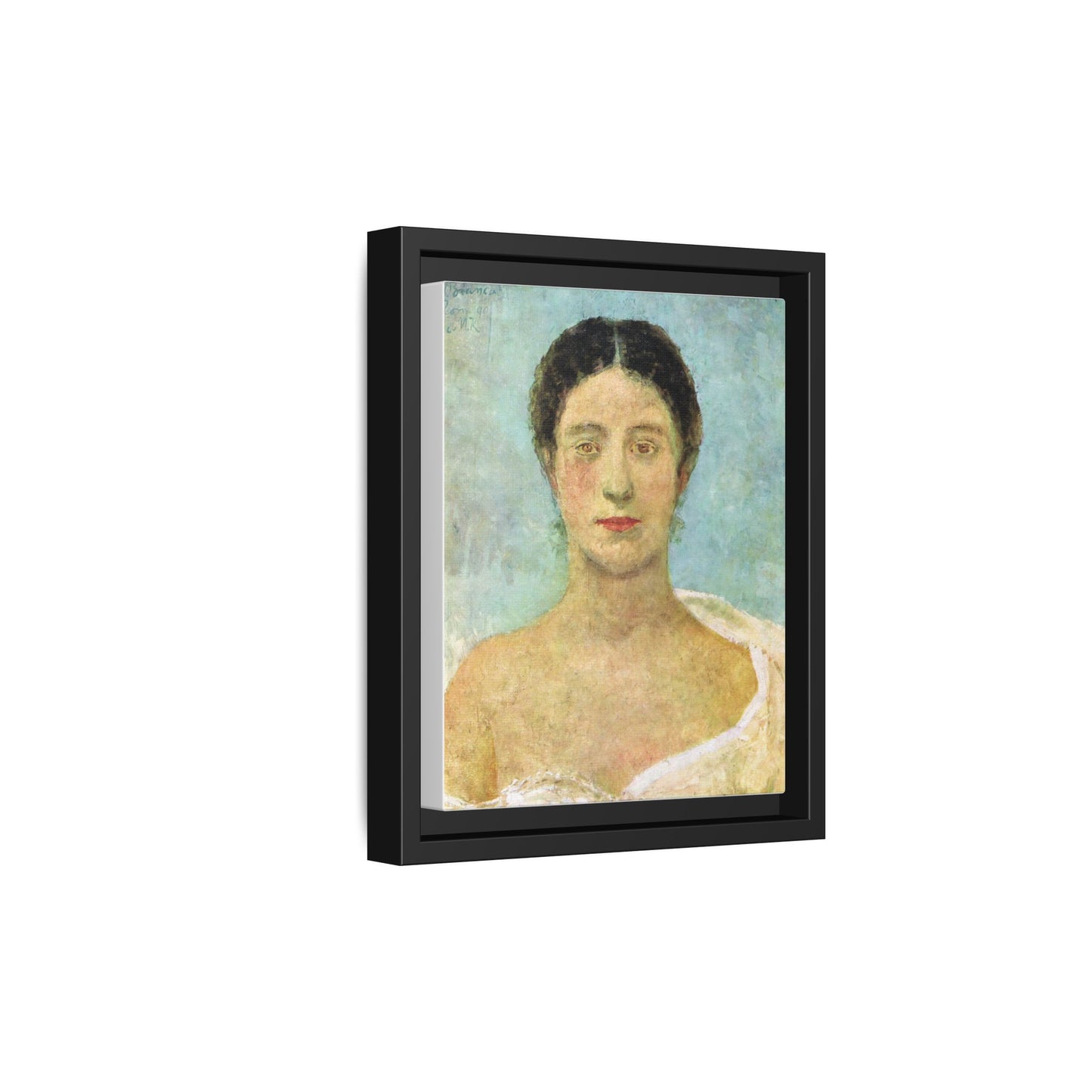 Bianca by Max Klinger Framed Matte Canvas Portrait Print