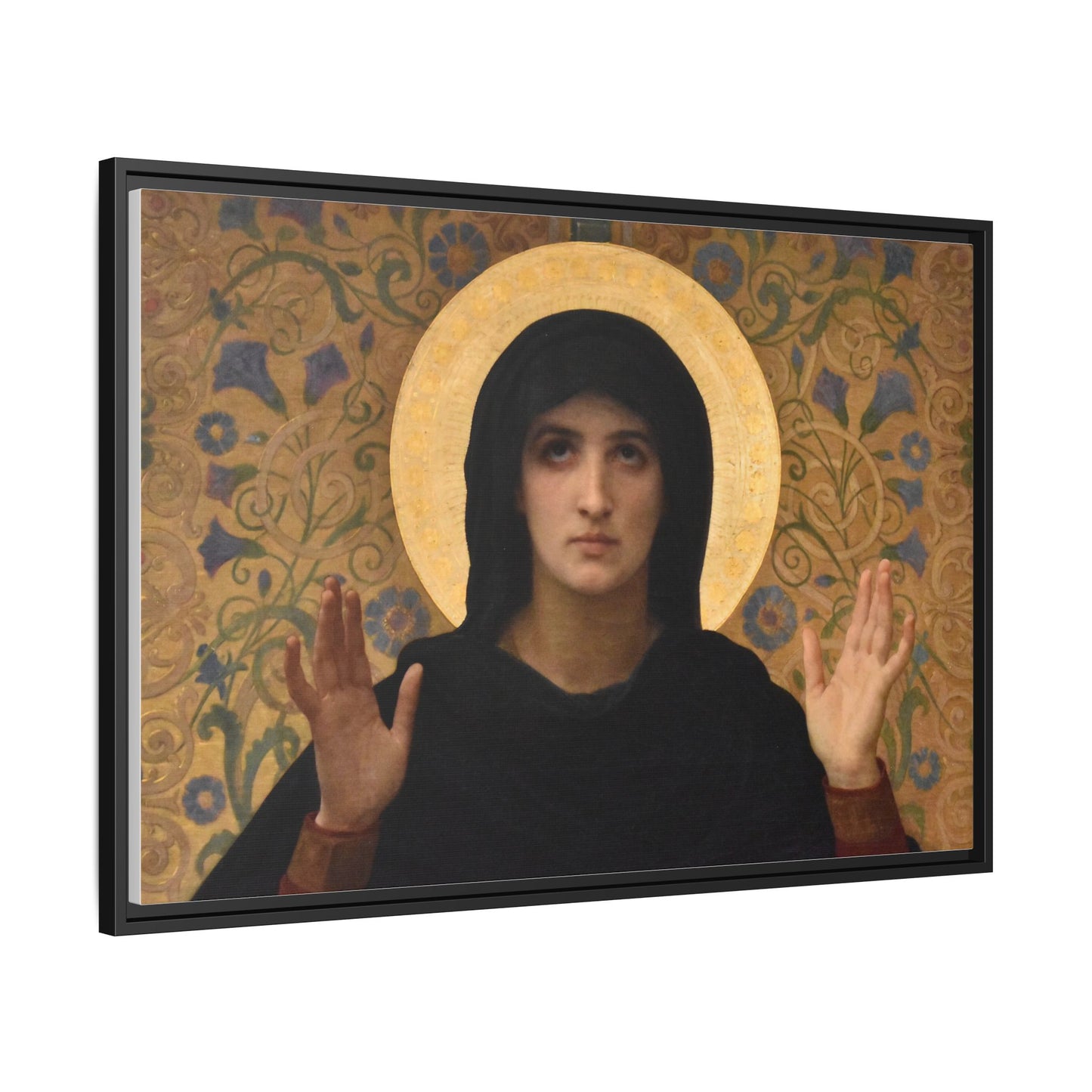 La Vierge consolatrice by William Adolphe Bouguereau Framed Matte Canvas Wall Art