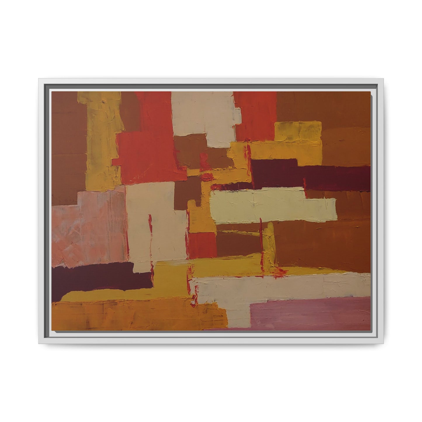 Tableau Confusion by Nicolae Calancea Framed Canvas Wall Art Print