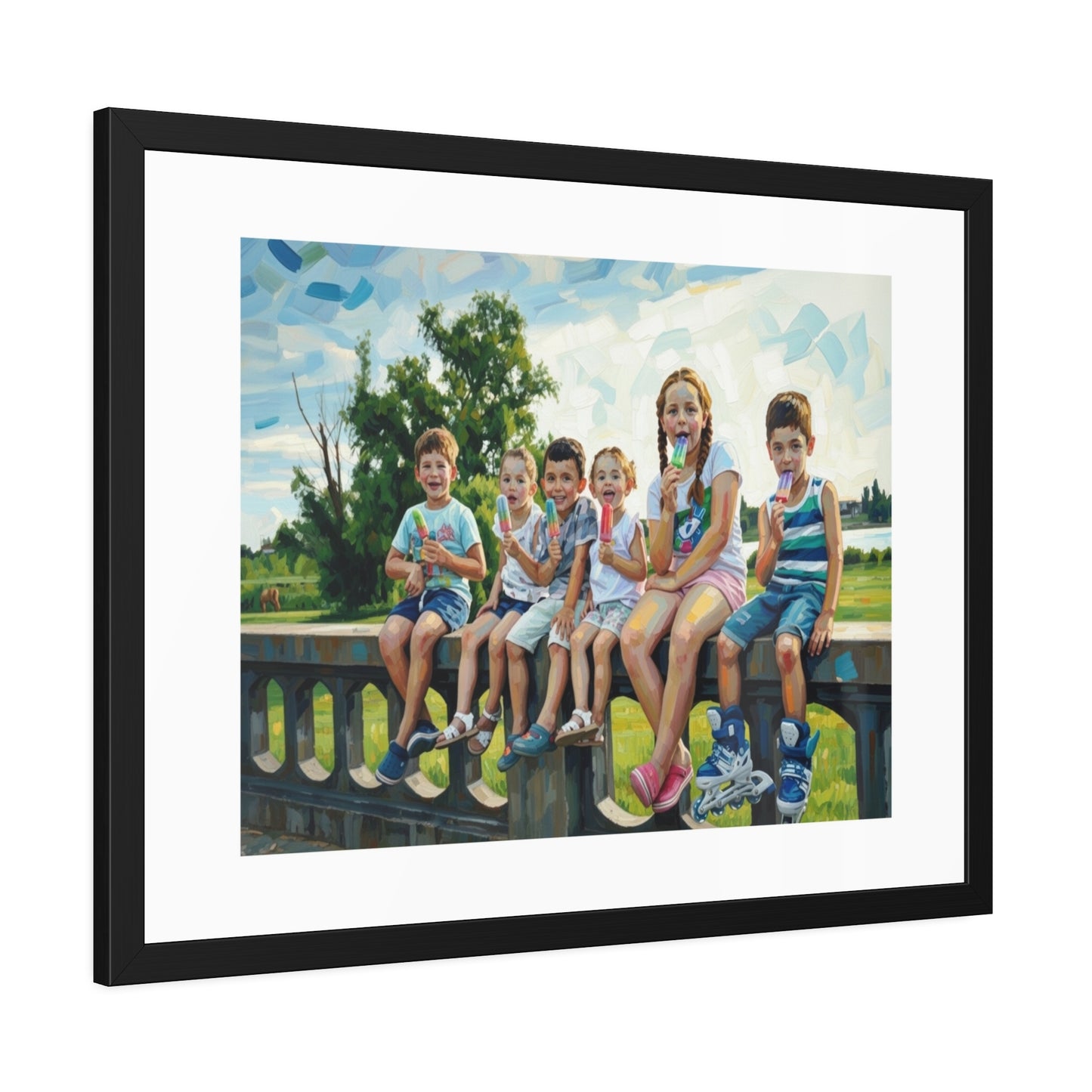 Framed Poster - Custom Family Portrait Art Print