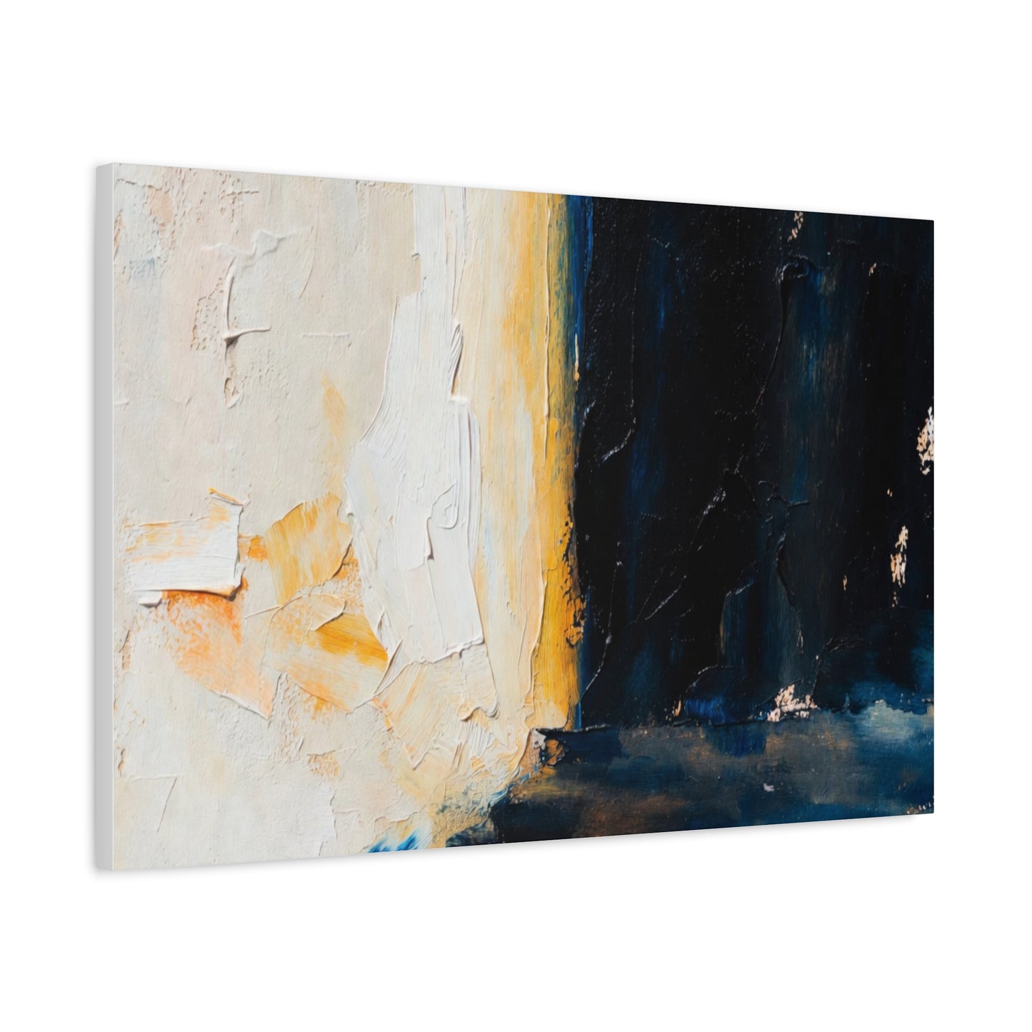 Abstract Coastal Light Matte Canvas Print — Stretched 1.25"