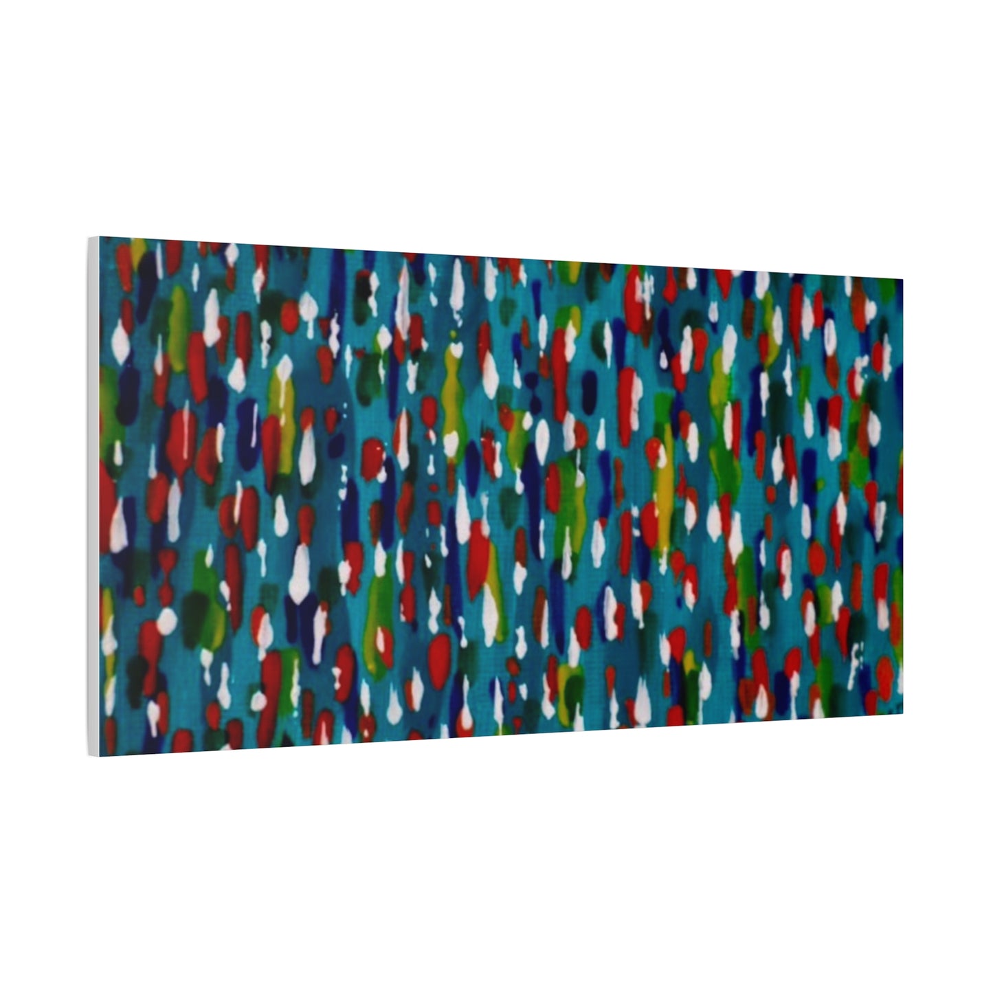 Colours Of The Soul Reflecting On Water by Ariel Chavarro Avila Matte Canvas Wall Art