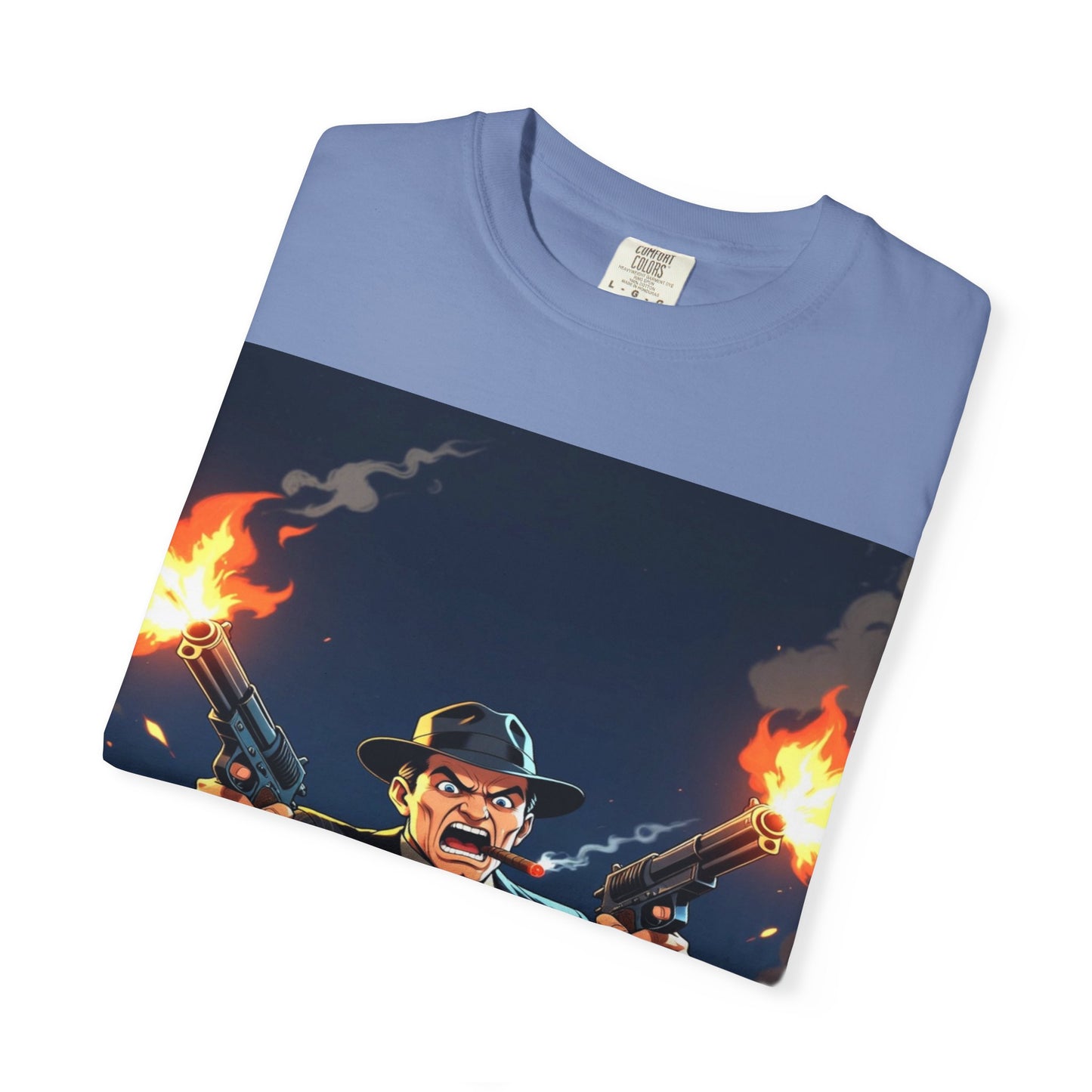 Gangster T‑Shirt — Vintage Outlaw Graphic Tee