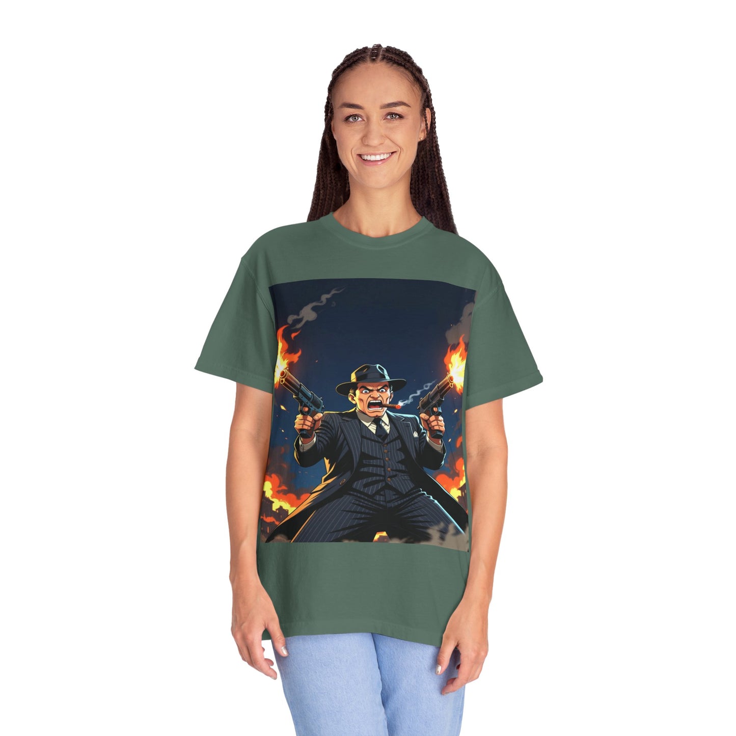 Gangster T‑Shirt — Vintage Outlaw Graphic Tee