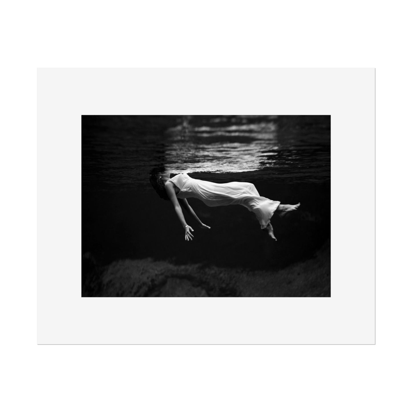 Weeki Wachee spring by Toni Frissell Wall Art Print